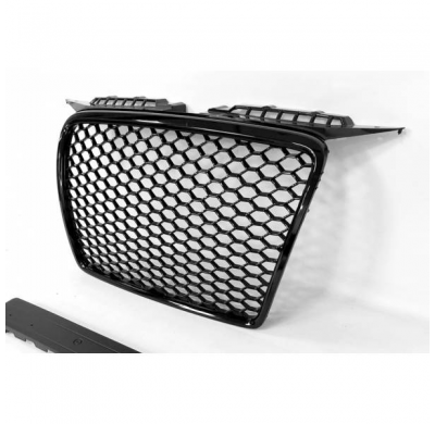 Parrilla Audi A3 05-08 8p Black Look Rs - Parrilla Frontal Plástico Abs