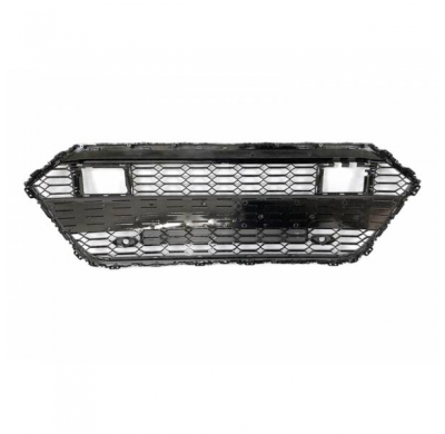 Parrilla Audi A7 2020 Look Rs7 Acc Full Black Plástico Abs