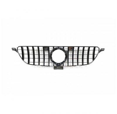 Parrilla Mercedes C292 2014-2018 Look Gt Full Black Cámara - Plástico Abs