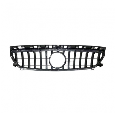Parrilla Mercedes W176 2012-2015 Look Gt Negro Brillante - Plástico Abs