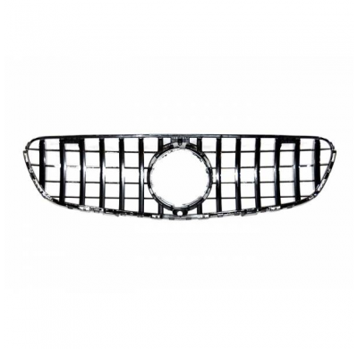 Parrilla Mercedes GLC X253 2020+ Look GT Negro Brillante *Plástico ABS