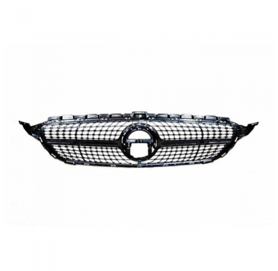Parrilla Mercedes W205 2019+ Look Diamond - Plástico Abs