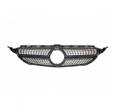 Parrilla Mercedes W205 2014-2018 Look Diamond - Plástico ABS