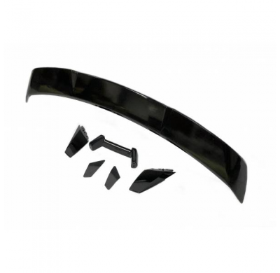 Alerón Ford Mustang 15-19 Look Gt500 Brillante Negro - Plástico Abs