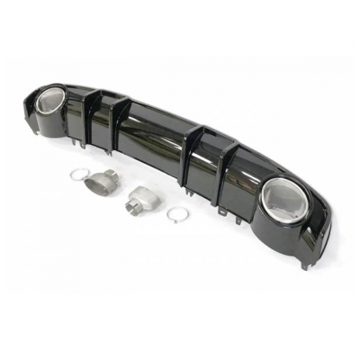 Kit De Carrocería Audi A4 B9 16-19 Look Rs4 *Plástico Abs