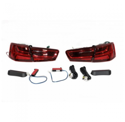 Kit De Carrocería Audi A6 C7 Sedan 2011-2014 Look RS6 fabricado en: Plástico ABS