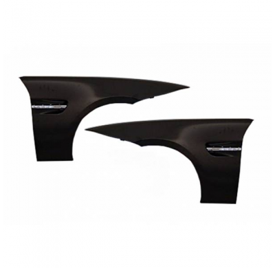 Kit De Carrocería Bmw E90 05-08 Look M3 Con Aletas - Plástico Abs