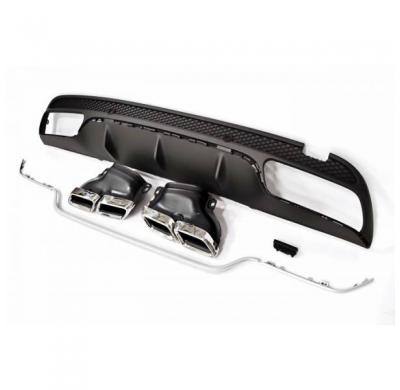 Kit De Carrocería Mercedes W205 2014-2018 4P / SW Look C63 Plástico ABS