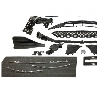 Kit De Carrocería Mercedes W206 Look AMG C63 Plástico ABS