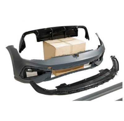 Kit De Carrocería Volkswagen Golf 8  3 /5p Look R20 2 Salidas *Plástico Abs
