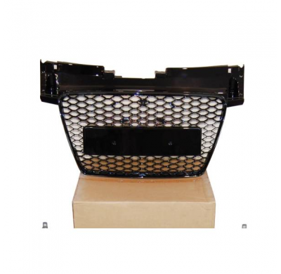 PARAGOLPES DELANTERO AUDI TT 06-13 8J LOOK RS SPOILER LOOK CARBONO - Paragolpes delantero Plástico ABS