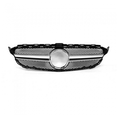 Paragolpes Delantero Mercedes W205 2014-2018 2p / 4p / Sw Look Amg C63 - Plástico Abs