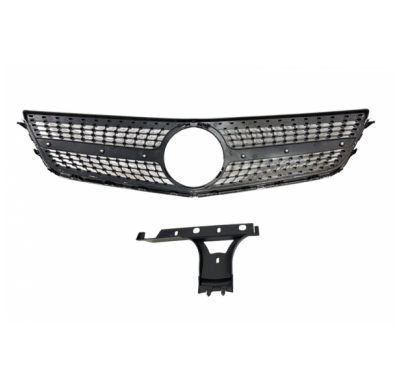 Parrilla Mercedes W207 2009-2013 Look Diamond fabricado en: Plástico ABS