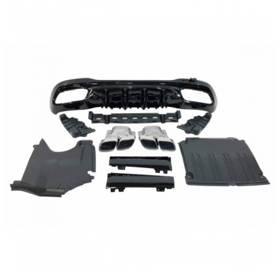 Kit De Carrocería Mercedes W206 Look AMG C63 Plástico ABS