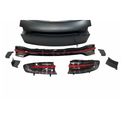 Portón Porsche Macan 2014-2019 Look 2020 Aluminio fabricado en: Metal