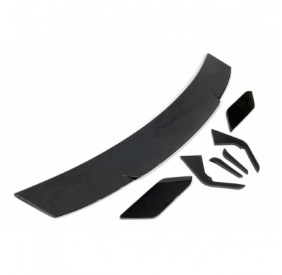 Alerón Bmw G80 / G22 Look Cs Brillante Negro Plástico Abs