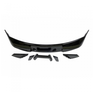 Alerón Ford Mustang 15-19 Look Gt500 Brillante Negro - Plástico Abs