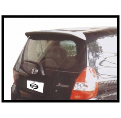 Alerón Honda Jazz fabricado en: Fibra de vidrio