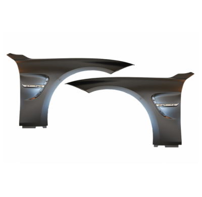 Aletas Bmw F30 / F31 11 Look M4 Metal - Aletas Delanteras Metal