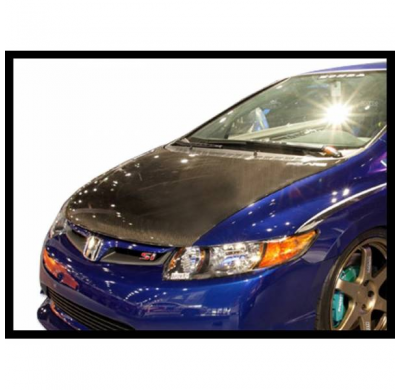 Capo Carbono Honda Civic '06 Coupe - Capó Fibra De Carbono