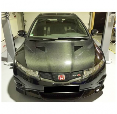 Capo Carbono Honda Civic '06 Typer Mugen - Capó Fibra De Carbono