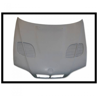 CAPO FIBRA VIDRIO BMW E46 '98-02 4P. GTR - Capó Fibra de vidrio