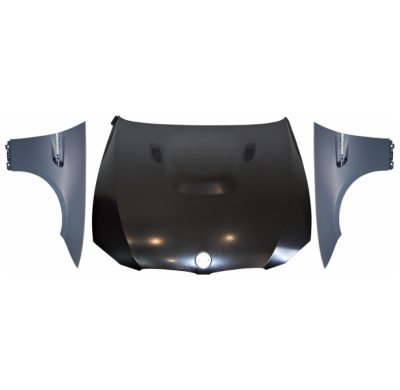 Capó Y Aletas Bmw E92 / E93 Look M3 ?06-14 - Metal