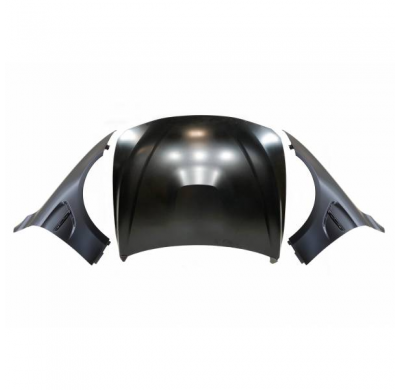 Capo Y Aletas Bmw F32 Look M4 Metal - Capó Metal