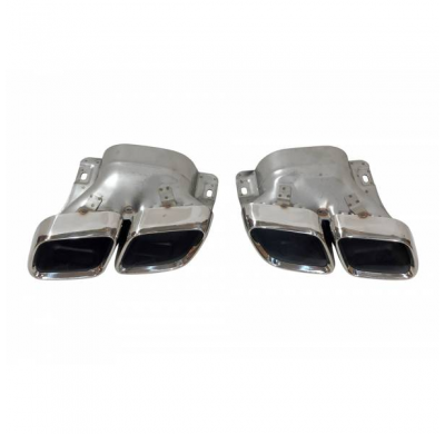 Cola De Escape Mercedes W205 2019 Chrome