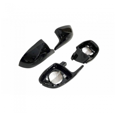 Cubre Espejos BMW G05 / G06 Negro Brillante Plástico ABS