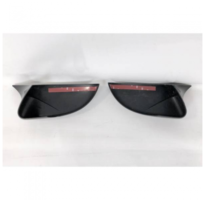 Cubre Espejos Volkswagen Golf 6 R20 Negro Brillante Plástico ABS