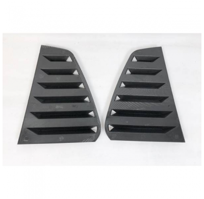 Cubre ventanillas Volkswagen Golf 7 / 7.5 5 Puertas Look Carbono Plástico ABS