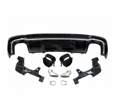 Difusor Trasero Audi A4 2020+ Look RS4
