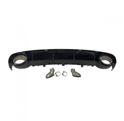 Difusor Trasero Audi A6 / A6 Avant Look RS6 2015- 2018 C7 ABS fabricado en: Plástico ABS