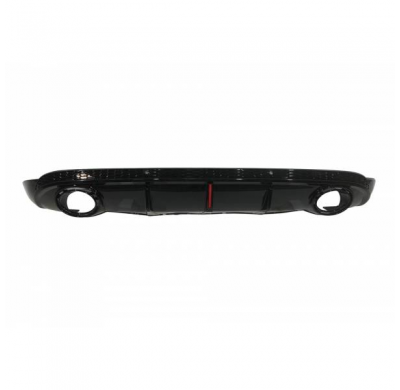 Difusor Trasero Audi Q5 2008-2016 Look RSQ5 fabricado en: Plástico ABS