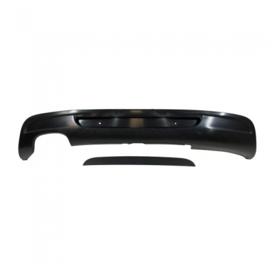 Difusor Trasero BMW E82 / E88 07-11 1 Salida doble Look M-Tech Plástico ABS