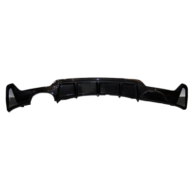 Difusor Trasero Bmw F32 / F33 / F36 Carbono 1 Salida Doble - Fibra De Carbono