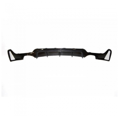 Difusor Trasero Bmw F32 / F33 / F36 Carbono 2 Salidas Simples - Fibra De Carbono