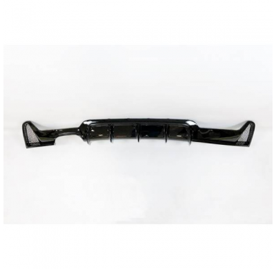 Difusor Trasero Bmw F32 / F33 / F36 Look M Performance Brillante Negro - Plástico Abs