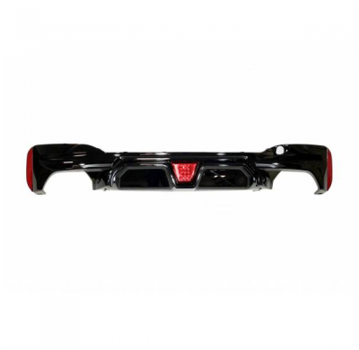 Difusor Trasero Bmw G30 / G31 Look M5 Cs Negro Brillante Plástico Abs