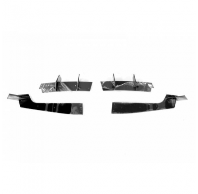 Difusor Trasero Ford Mustang 2018-2020 Brillante Negro Plástico ABS