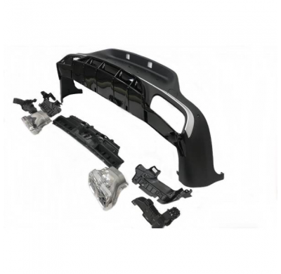 Difusor Trasero Mercedes GLC X253 COUPE 2020+ Plástico ABS