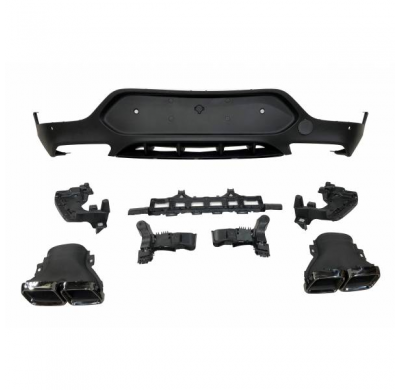 Difusor Trasero Mercedes Glc X253 Coupe 2015-2019 Abs - Plástico Abs