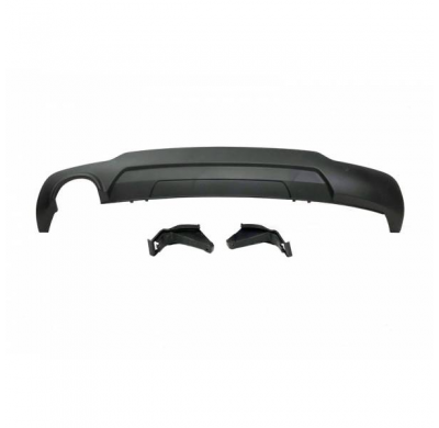 Difusor Trasero Mercedes W204 07-13 Look AMG 1 Salida - Plástico ABS