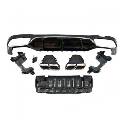 Difusor Trasero Mercedes W213 Amg Abs - Plástico Abs