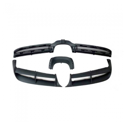 Difusor Trasero Porsche Cayman / Boxter look GT4 13-16 - Plástico ABS