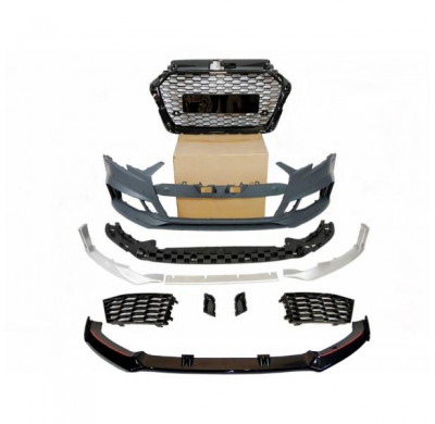 Kit De Carrocería Audi A3 2016 Sportback  Look Rs3  - Plástico Abs
