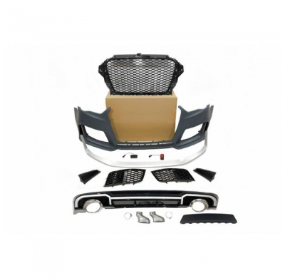 Kit De Carrocería Audi A3 V8 13-15 Sportback Look Rs3 - Plástico Abs