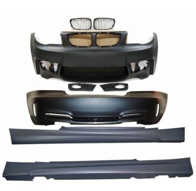 Kit De Carrocería Bmw E82 / E88 Look M1 Mod 2 - Plástico Abs