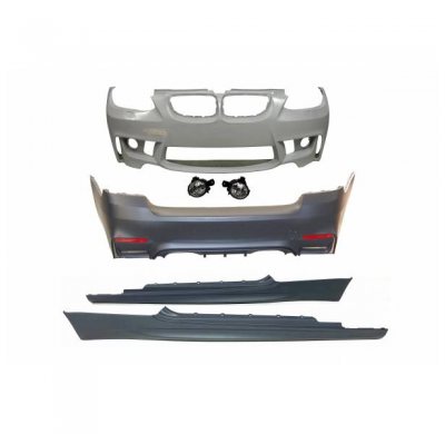 Kit De Carrocería Bmw E92 / E93 06-09 Look M1 Antinieblas - Plástico Abs